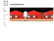 Tablet Screenshot of latostadorano.com